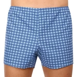 Classic men's boxer shorts Foltýn blue oversize