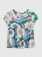 GAP Children's Flowered T-shirt - Girls