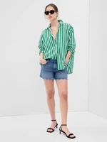 GAP Striped Shirt Oversized - Women