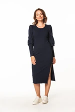 Tessita Woman's Dress T367 4 Navy Blue