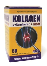 DACOM Pharma Kolagen s vitamínem C + MSM 60 tobolek