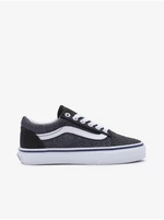 Modro-černé holčičí tenisky VANS Old Skool - Holky