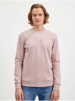 Starorůžová pánská mikina Jack & Jones Loui - Pánské