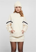 Women's Oversized College Sweat Dress whitesand