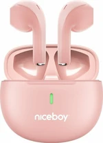 Niceboy Hive Beans Pop Pink Cuffie wireless In-ear