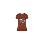 Women's T-shirt with short sleeves Kilpi TORNES-W Dark Red