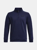 Under Armour UA Armour Fleece 1/4 Zip Mikina dětská Modrá