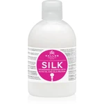 Kallos KJMN Professional Silk hodvábne jemný šampón pre suché a citlivé vlasy 1000 ml