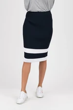 Tommy Hilfiger Skirt - MANDIE SWTR SKIRT dark blue-black