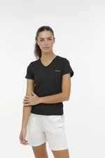 Lumberjack W-CT132 BASIC MODAL V NEC BLACK Woman Sleeve T-Sh