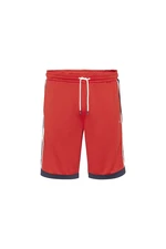 Tommy Jeans Krátke nohavice - TJM MESH BASKETBALL SHORT červené