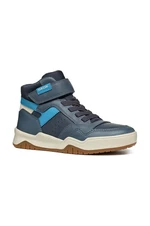 Dětské sneakers boty Geox PERTH černá barva, J367RF.0MEFU