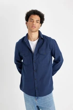 DEFACTO Regular Fit Cotton Long Sleeve Shirt