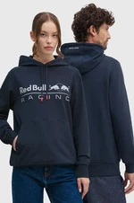 Mikina Red Bull Racing x Pepe Jeans tmavomodrá farba, s kapucňou, s potlačou, RU580003