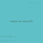 Ljungblut - Villa Carlotta 5959 (Turquoise Coloured) (LP)