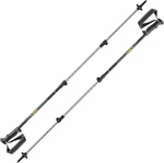 Leki Journey Lite Dark Anthracite/Black/Mango 100 - 135 cm Bastones de trekking