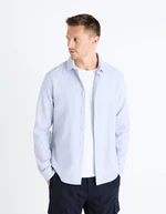 Light blue men's shirt Celio Fabeille2