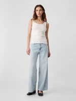 GAP Wide-Leg High Rise Jeans - Women's