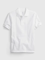 White Boys' Kids Polo Shirt Organic Catton GAP
