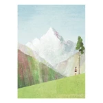 Plakat 30x40 cm Mountains – Travelposter