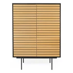 Komoda w dekorze drewna dębowego Woodman Stripe Oak