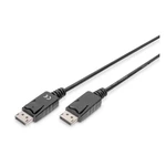 Kábel Digitus DisplayPort, 1m (AK-340103-010-S) čierny Tento vysoce výkonný digitální audio a video kabel se používá například pro připojení PC nebo n