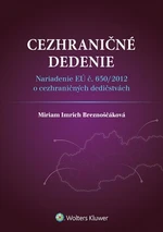 Cezhraničné dedenie - Miriam Imrich Breznoščáková