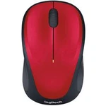 Optická Wi-Fi myš Logitech M235 910-002496, červená/černá