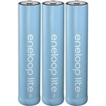 Akumulátor AAA Ni-MH Panasonic eneloop Lite HR03, 550 mAh, 1.2 V, 3 ks