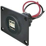 Vestavná USB zásuvka ProCar, 67322501, 2x USB, 12 V ⇔ 5 V/24 V ⇔ 5 V, 5000 mA