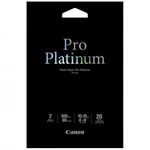 Canon 2768B013 Photo Paper Pro Platinum, foto papír, lesklý, bílý, 10x15cm, 4x6", 300 g/m2, 20 ks,