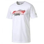 Ferrari Graphic Tee white