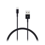 Kábel Connect IT Wirez USB/Lightning, 2 m (CI-838) čierny USB kabel s rozhraním Lightning pro nabíjení nebo synchronizaci iPodu, iPadu, iPhonu s počít