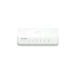 Switch D-Link GO-SW-5E (GO-SW-5E/E) sivý/biely switch • 5 portov 10/100 Mb/s • IEEE 802.3x pre spoľahlivý prenos dát • prepínanie Store-and-forward • 