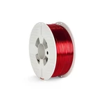 Tlačová struna (filament) Verbatim PET-G 1,75 mm pro 3D tiskárnu, 1kg, transparentní (55054) červená Jedná se o strunu pro snadný tisk s vysokou rázov