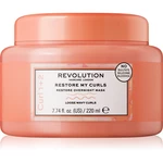 Revolution Haircare My Curls 1+2 Restore My Curls nočná regeneračná maska pre vlnité vlasy 220 ml