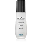 AHAVA Hydrate Protecting Moisturizing Lotion ochranné mlieko na tvár SPF 50 50 ml