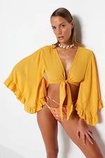 Camicetta da spiaggia da donna Trendyol Flanged Sleeves