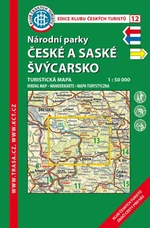 KČT 12 Národní parky České a Saské Švýcarsko 1:50 000, 8.vydání