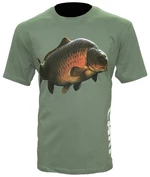 Zfish tričko carp t-shirt olive green-veľkosť xxl