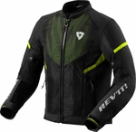 Rev'it! Hyperspeed 2 GT Air Black/Neon Yellow 3XL Chaqueta textil