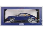 1969 Porsche 911 S Blue 1/18 Diecast Model Car by Norev