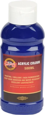 KOH-I-NOOR Acrylic Colour Farba akrylowa 420 Dark Blue 500 ml 1 szt