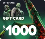 BitSkins.com $1000 USD Gift Card