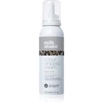 Milk Shake Colour Whipped Cream tónovací pěna pro všechny typy vlasů Light gray 100 ml