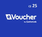 CashtoCode C$25 Gift Card CA