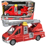 CITY SERVICE CAR - 1:14 Hasičská dodávka s žebříkem a pumpou