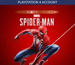 Marvel's Spider-Man GOTY PlayStation 4 Account