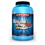 AMINOSTAR Actions whey protein 85% příchuť jahoda 1000 g