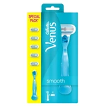 GILLETTE Venus Smooth Holiaci strojček pre ženy + Náhradné hlavice 5 ks